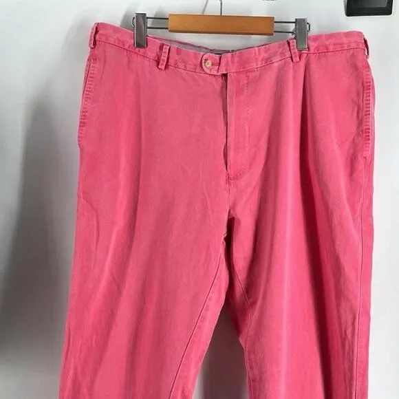 Peter Millar chino pants pink trousers golf event business casual sz 38 - Picture 8 of 10